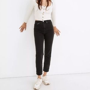 Madewell Classic Straight Jeans in Lunar Wash (Size 26)